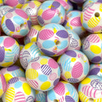 Easter Eggs Acrylic Beads