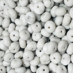 14MM ABACUS BEAD SMOKE MARBLE #63 (10ct)