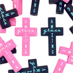 Amazing Grace Silicone Focal Beads