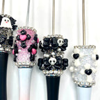 6pc Spooky Vibes Fancy Beadable Pens