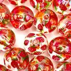 I Love Summer so Berry Much Acrylic Beads