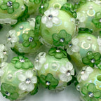She's A Wild Flower Fancy Beads- 5pcs