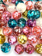 I Don't Sweat, I Sparkle Acrylic Beads