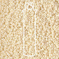 15/0 Miyuki Seeds Ivory Pearl Ceylon