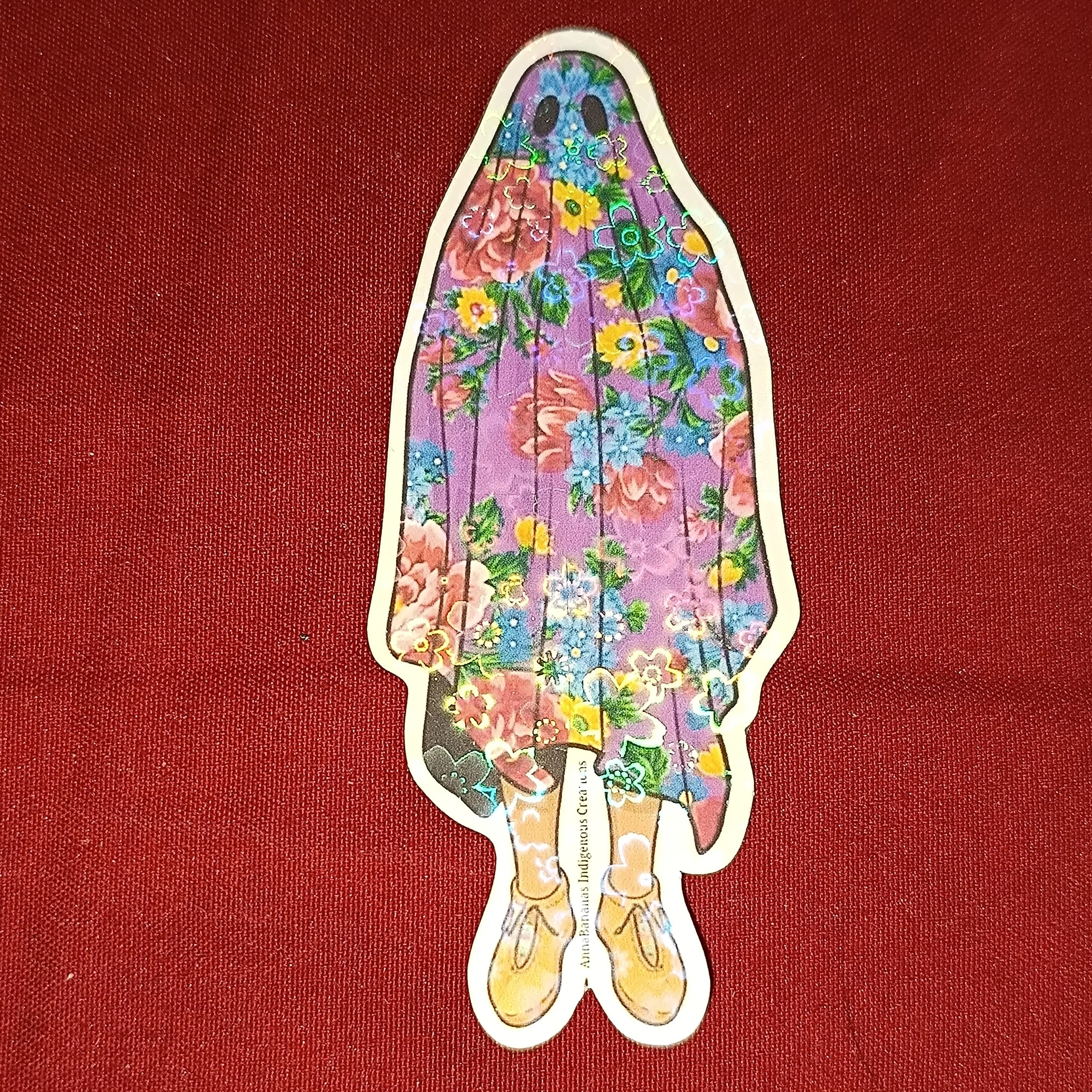Kokum Scarf Ghost Sticker