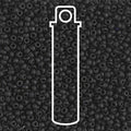 11/0 Miyuki Matte Black