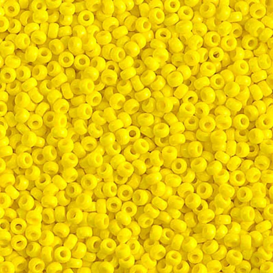 11/0 Miyuki Opaque Yellow