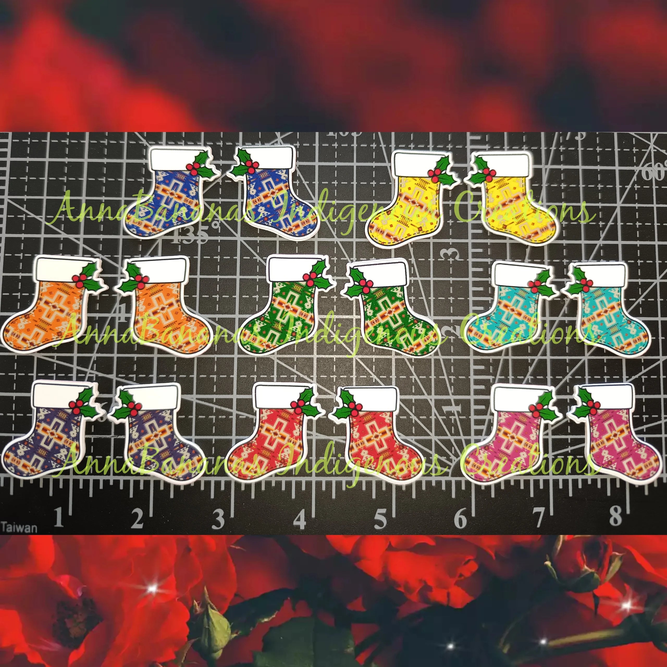 Native Design Christmas Stockings