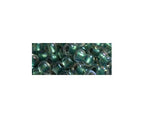 TOHO TR-08-264   8/0 Teal Lined Crystal Rainbow Seed Beads, 5 or 10 Grams