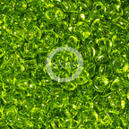 TOHO TR-08-4   8/0 Transparent Lime Green Seed Beads, 5 or 10 Grams