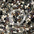 Miyuki Delica DB-MIX13  11/0 Pebblestone Mix Cylinder/Tube Beads - 5 or 10 gm