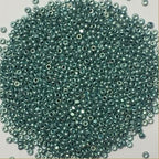 Miyuki 15-4215   15/0 Duracoat Galvanized Seafoam Green Seed Beads - 1, 2 or 5 gm