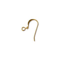 18mm Gold Coated Ear Wire with Coil