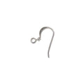 18mm Silver Coated Ear Wire with Coil