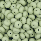 14MM ABACUS BEAD SAGE #70 (10ct)