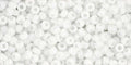 11/0 TOHO Seed Opaque White