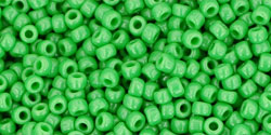 11/0 TOHO Seed Opaque Mint Green