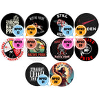 Native Pride Themed Cabs - ½ INCH GLASS CABS (PAIR)