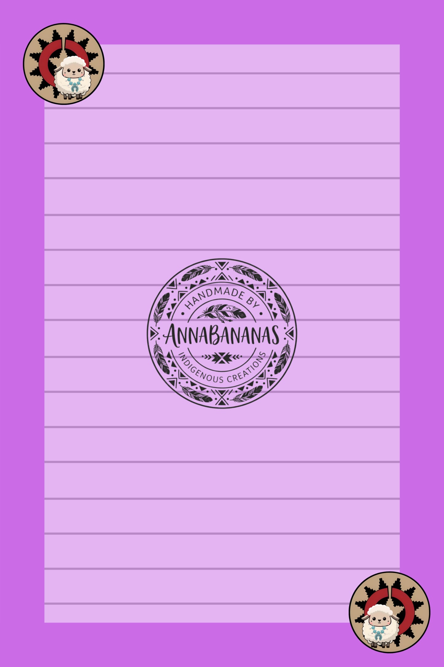 The Little Violet Lamb Ledger