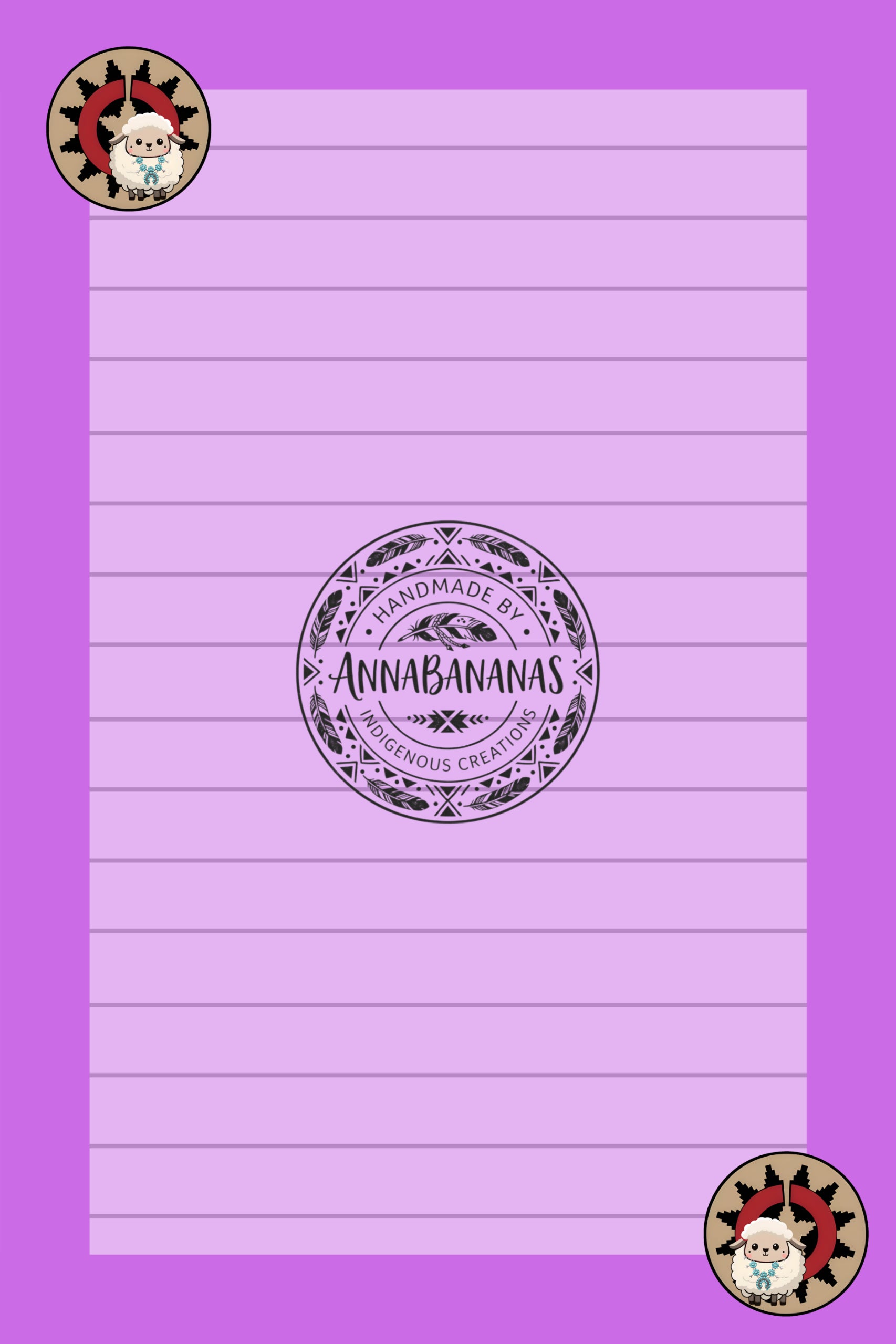 The Little Violet Lamb Ledger