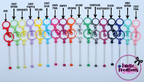 BEADABLE KEYCHAIN BAR (1ct)