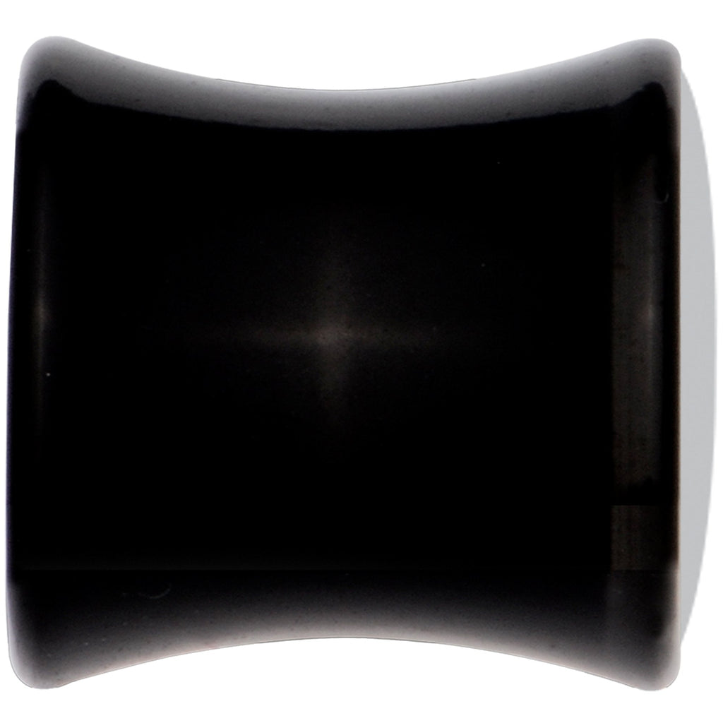 Black Acrylic Pink Black Radiant Cross Saddle Plug Set 0G