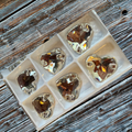 Crystal Clear Hearts 14x16cm