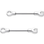 14G 13mm Combo Wrench Barbell Nipple Ring Set