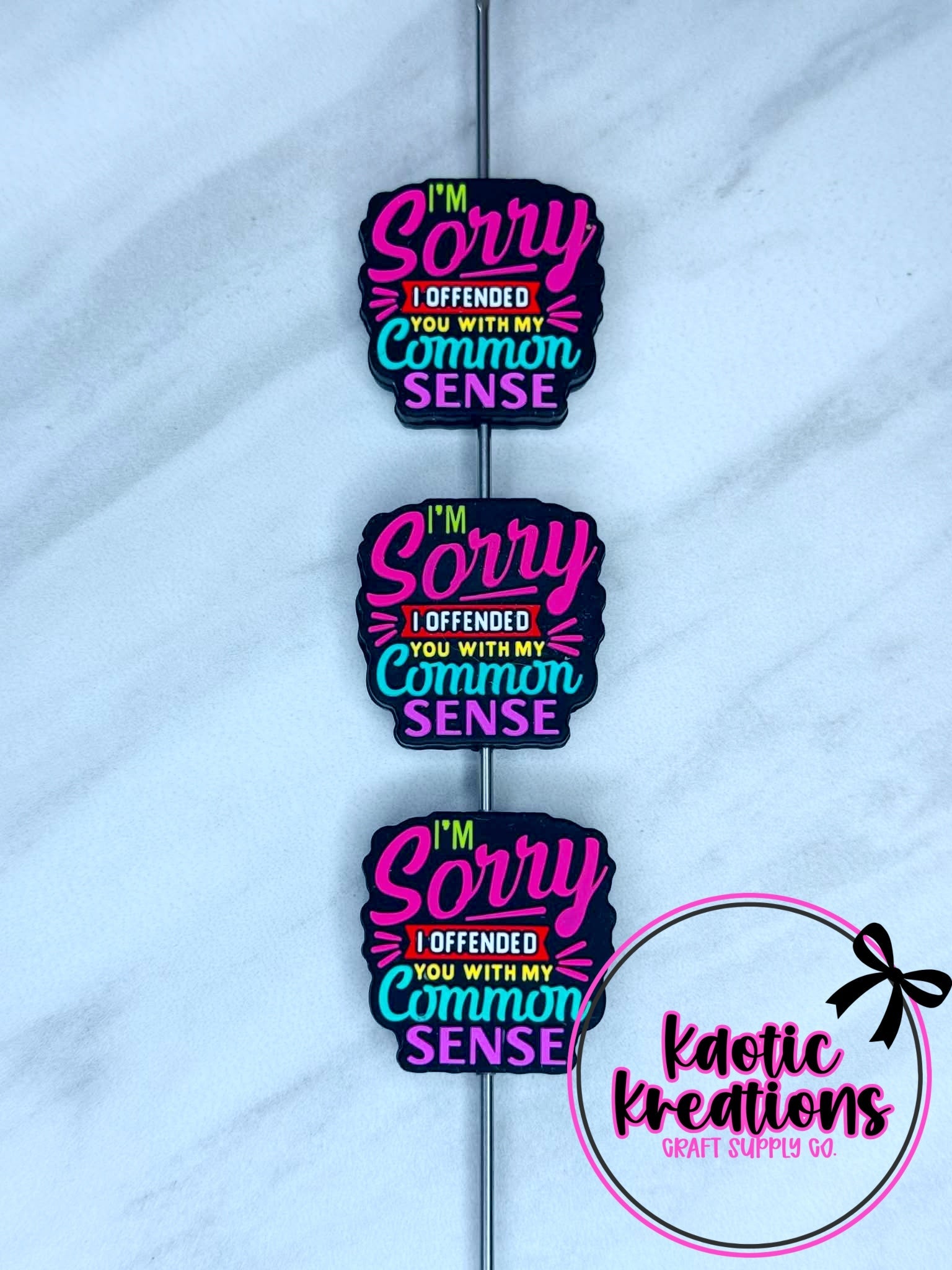 SORRY I OFFENDED YOU SILICONE FOCAL D348 (1ct)