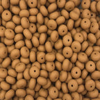 14MM ABACUS BEAD HAZELNUT #77 (10ct)