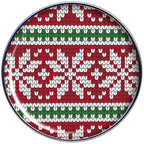 Red Green Christmas Sweater Barbell Tongue Ring