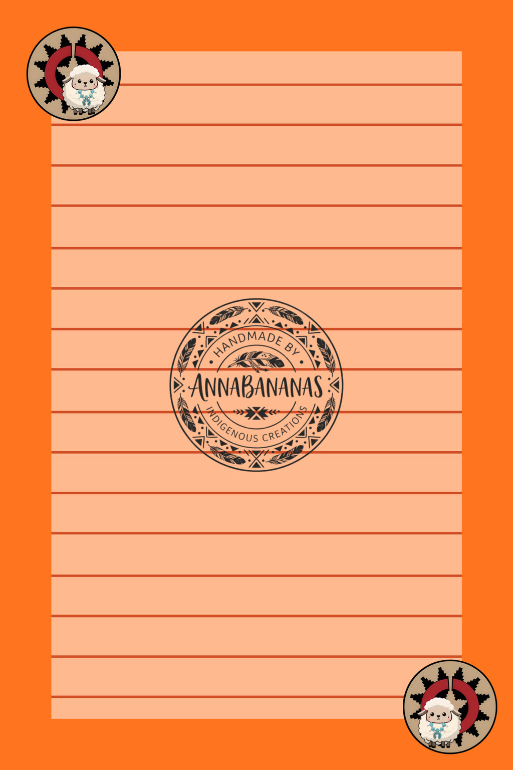 The Little Orange Lamb Ledger