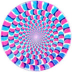 Clear Acrylic Optical Illusion Saddle Plug 14mm to 25mm