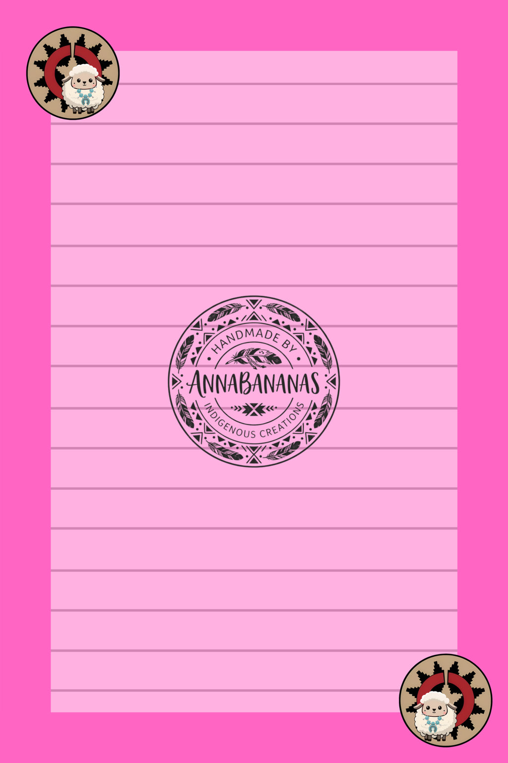 The Little Pink Lamb Ledger