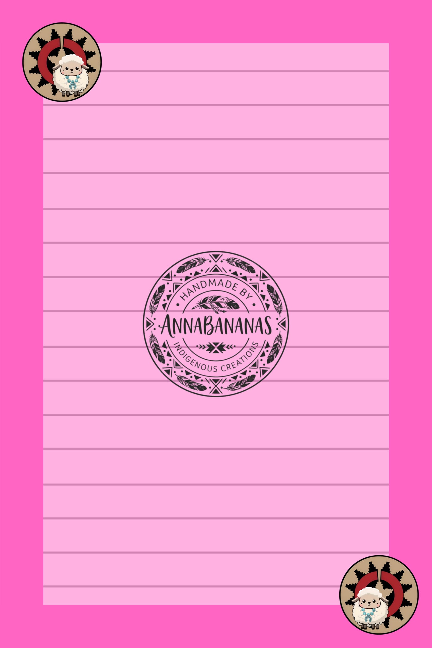 The Little Pink Lamb Ledger