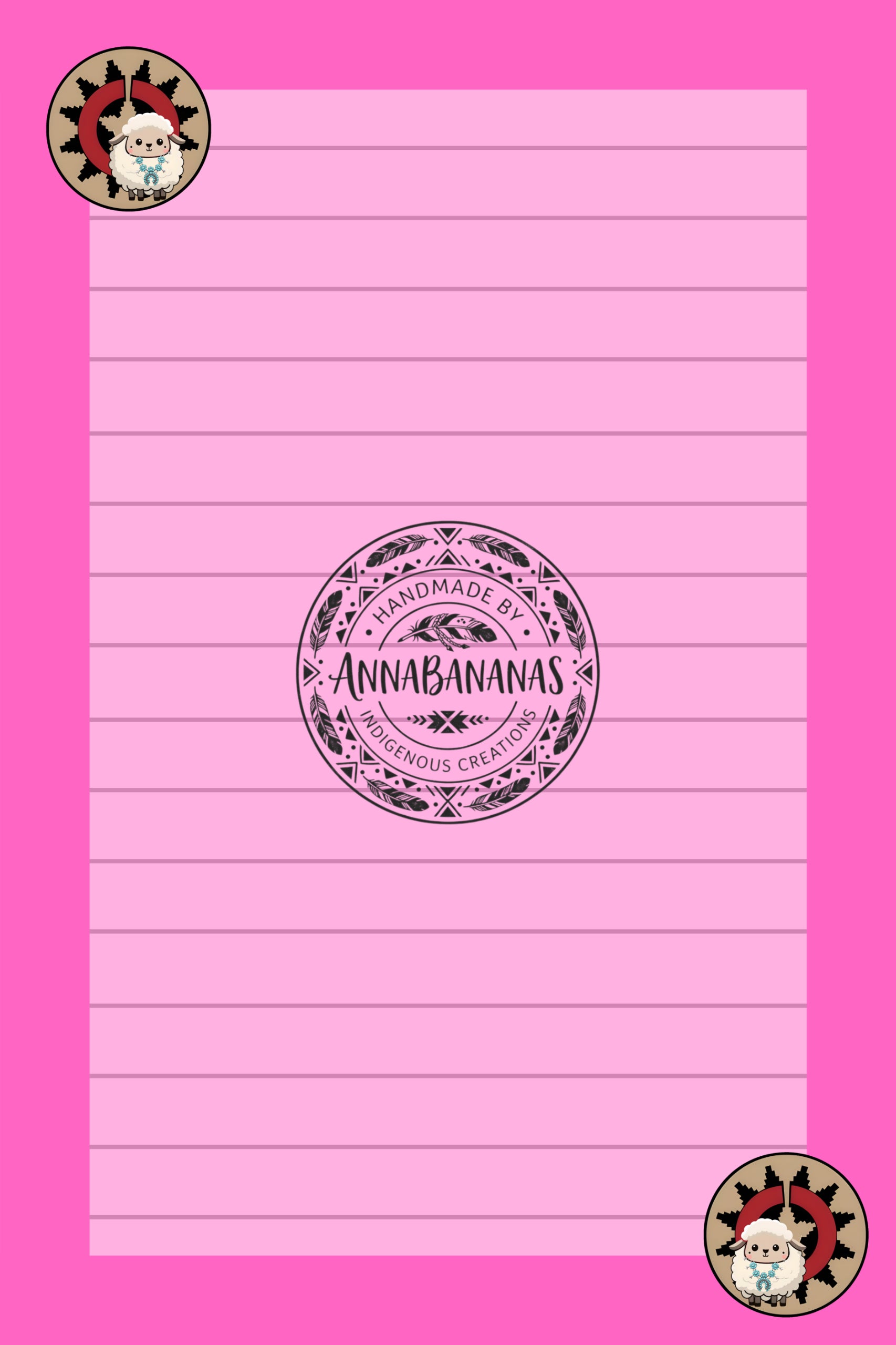 The Little Pink Lamb Ledger