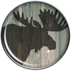 16G 1/4 Holiday Rustic Wood Moose Tragus Cartilage Earring