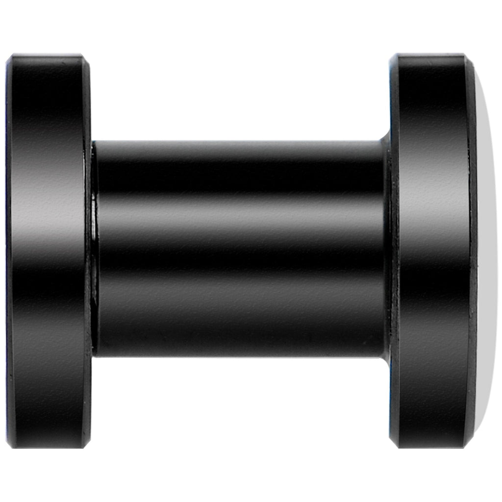 Undead Bride and Groom Halloween Black Anodized Plug Set 4G