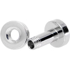 8G Zircon Blue Ferido Crystal Steel Screw Fit Plug Set