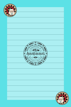 The Little Turquoise Lamb Ledger