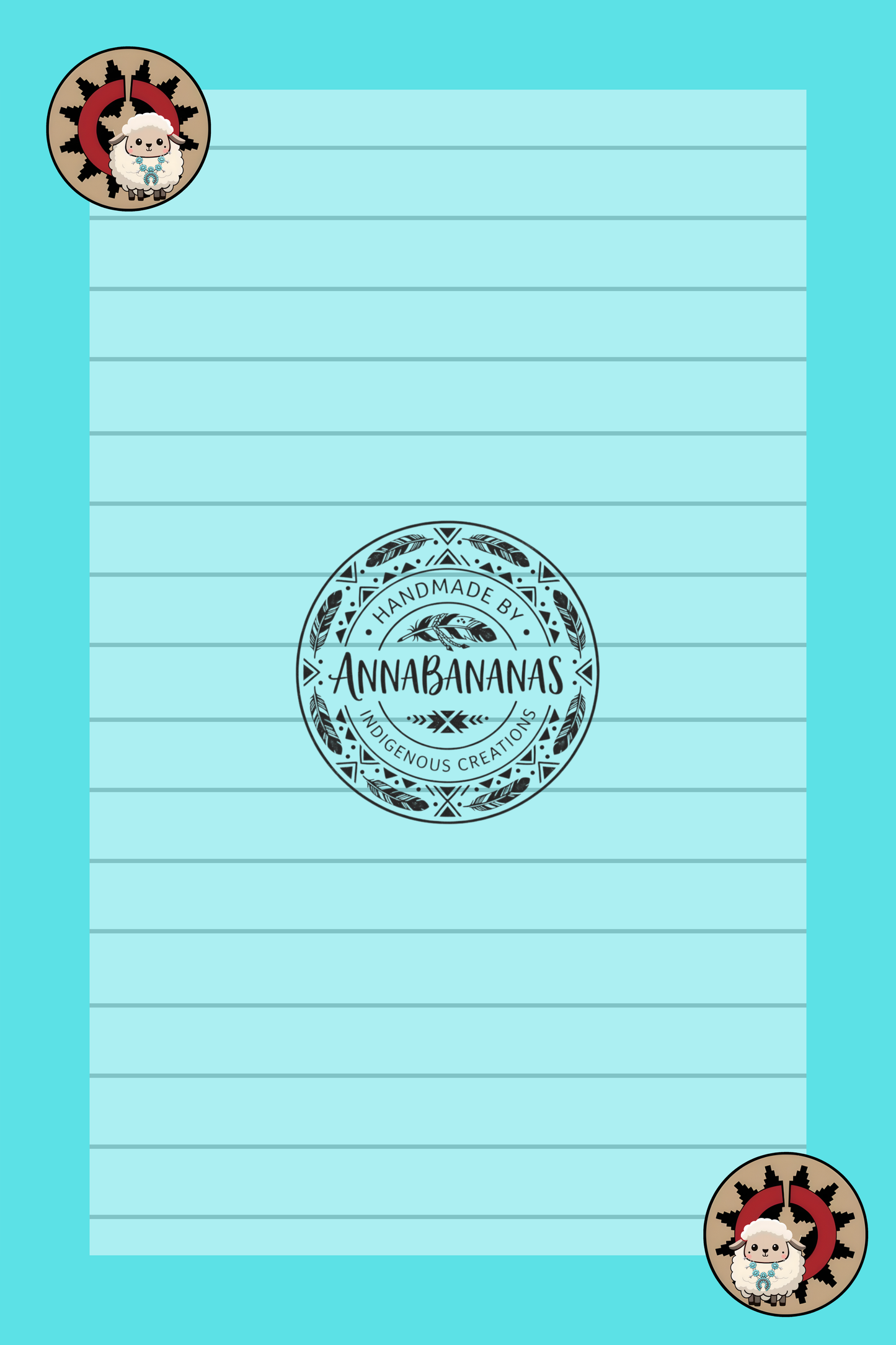 The Little Turquoise Lamb Ledger