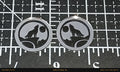 Wolf howling at the Moon Mirror Cabs
