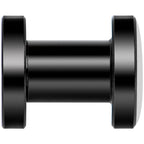 Blue Black Skull Black Anodized Screw Fit Plug Set 4G