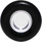 6G Clear Acrylic Straight Plug Set