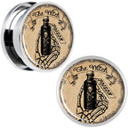 Witches Brew Poison Potion Halloween Plug Set 0G to 20mm