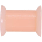 2G Light Flesh Tone Silicone Double Flare Plug Set