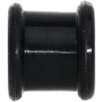 00G Flexible Black Silicone Double Flare Tunnel Plug Set