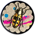 Newsprint Beetle Bug Tragus Cartilage Earring