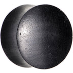 5/8 Organic Solid Black Areng Wood Saddle Plug Set