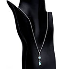Flashback Silver Plated Chain Necklace Created with Crystals